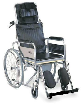 Recliner Commode Wheel chair